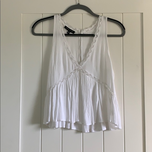 PacSun Tops - Kendal and Kylie White Lace Detail Tank